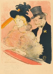 Concert Au konserinde, 1896. by Henri de Toulouse Lautrec
