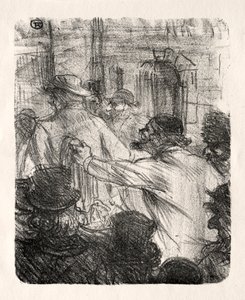 Sina'nın eteklerinde: Kumaş Salonu, Krakow by Henri de Toulouse Lautrec