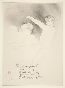 Çeşitlerde: Miss Lender ve Brasseur by Henri de Toulouse-Lautrec
