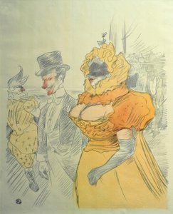 öğrenci topu by Henri de Toulouse Lautrec