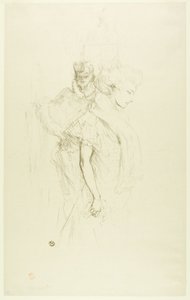 Beyaz ve siyah by Henri de Toulouse Lautrec