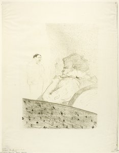 Brandès onun Kutusunda by Henri de Toulouse Lautrec