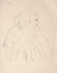 Cassive. by Henri de Toulouse Lautrec