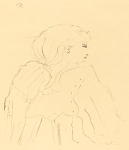Kasif, 1896. by Henri de Toulouse Lautrec