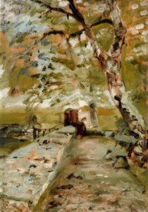 Bosc Kalesi. Teras by Henri de Toulouse Lautrec