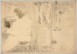 Orijinal baskı kapağı by Henri de Toulouse Lautrec