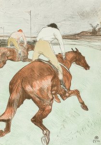 Jokey (Le Jokey). 1899 by Henri de Toulouse Lautrec