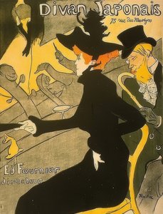 Japon kanepe. 1892-94 by Henri de Toulouse Lautrec