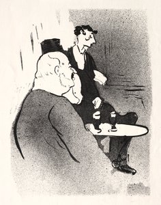 Büyükelçilere Ducarre by Henri de Toulouse Lautrec