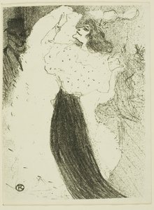 eksantrik dans by Henri de Toulouse Lautrec