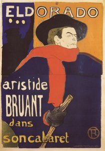 El Dorado, Aristide Bruant Posteri, 1892