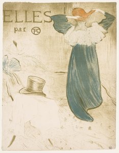 Onlar, 1896. by Henri de Toulouse Lautrec