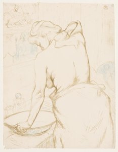 Elles: Tuvalet by Henri de Toulouse Lautrec