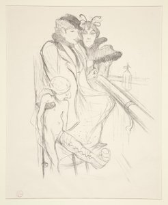 Eros vanne (Eros Yenildi) by Henri de Toulouse-Lautrec