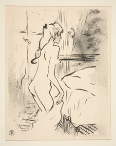 Etude de femme (Bir Kadının Çalışması) by Henri de Toulouse Lautrec