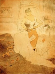 Korseli Kadın, Geçidin Fethi by Henri de Toulouse Lautrec