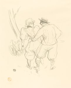 çiçeksi by Henri de Toulouse Lautrec