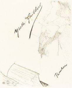 cephe parçası by Henri de Toulouse Lautrec