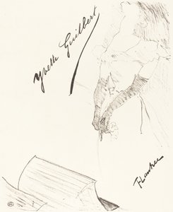 cephe parçası by Henri de Toulouse Lautrec