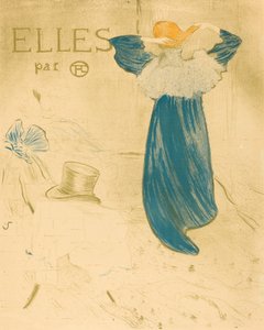 Ön yazı, 1896. by Henri de Toulouse Lautrec