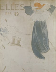 "Elles" için ön yazı, 1896 by Henri de Toulouse Lautrec