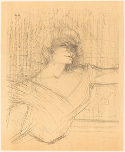 "La glu" da ("La glu" da) by Henri de Toulouse Lautrec