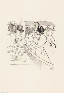 Buz Pateninde Profesyonel Güzellik by Henri de Toulouse Lautrec