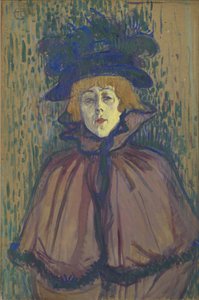 Jane Avril, 1891-92 by Henri de Toulouse Lautrec