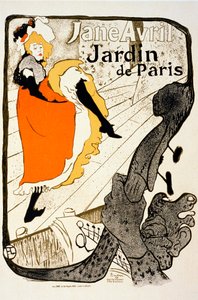 Jane Avril, Paris Bahçesi