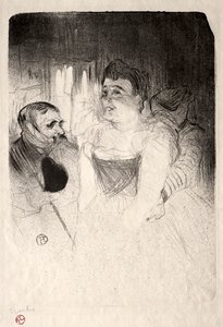 Loge Judic by Henri de Toulouse Lautrec