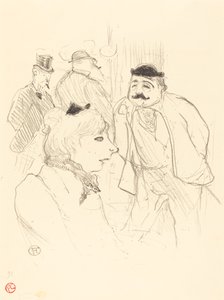 Kök (Moulin Rouge) by Henri de Toulouse Lautrec
