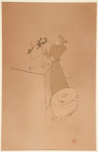The Milliner, Ren? E Vert (The Milliner, Ren? E Vert) by Henri de Toulouse Lautrec