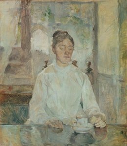 Sanatçının annesi Kontes Adèle de Toulouse-Lautrec, e by Henri de Toulouse Lautrec