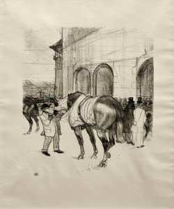 Padok by Henri de Toulouse Lautrec
