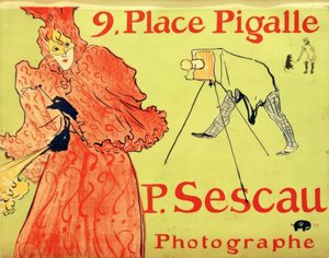 Fotoğrafçı Sescau by Henri de Toulouse Lautrec