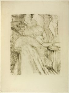 Tiyatrodan Ayrılmak by Henri de Toulouse Lautrec