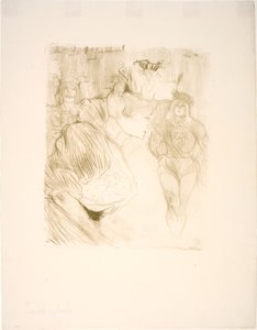 borç veren by Henri de Toulouse Lautrec