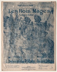 Büyücü, 1899. by Henri de Toulouse Lautrec