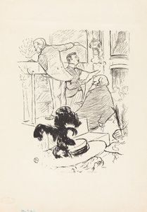 Büyük Opera Konserleri, 1895. by Henri de Toulouse Lautrec