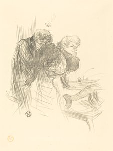 Eski Kelebekler, 1895. by Henri de Toulouse Lautrec