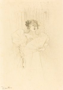 Luce Myres Tam Yüz by Henri de Toulouse Lautrec
