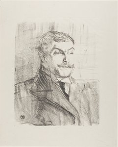 Lucien Guitry, Treize Litografilerinden by Henri de Toulouse Lautrec