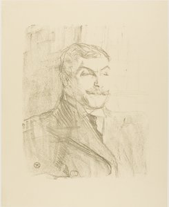 Lucien Guitry, Treize Litografilerinden by Henri de Toulouse Lautrec