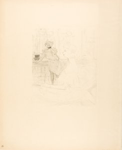 Bayan Leconte by Henri de Toulouse Lautrec