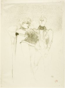 Madam Satan'da Borç Veren Matmazel by Henri de Toulouse Lautrec