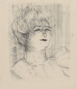 Marie-Louise Marsy, 1898., 1898. by Henri de Toulouse Lautrec
