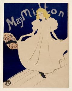 Mayıs Milton, 1895 by Henri de Toulouse Lautrec