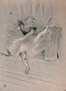 Bayan Ida Heath, İngiliz Dansçı, c.1894, 1946. by Henri de Toulouse Lautrec