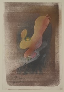 Bayan Loïe Fuller, 1893 (dokuma kağıt üzerine renkli litografi) by Henri de Toulouse Lautrec