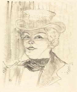 Bayan Rejane, 1898. by Henri de Toulouse Lautrec